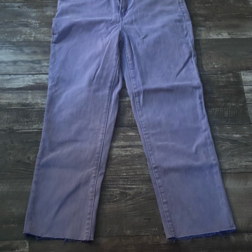 Zenana Outfitters Lavender Straight Leg Jeans